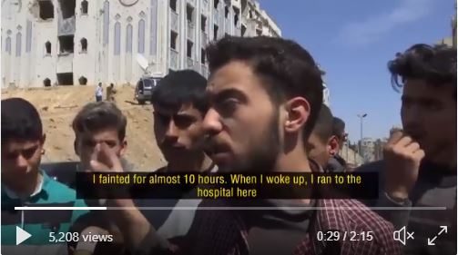 Victim of alleged chemical attack in Douma changes story after Assad has control over city
