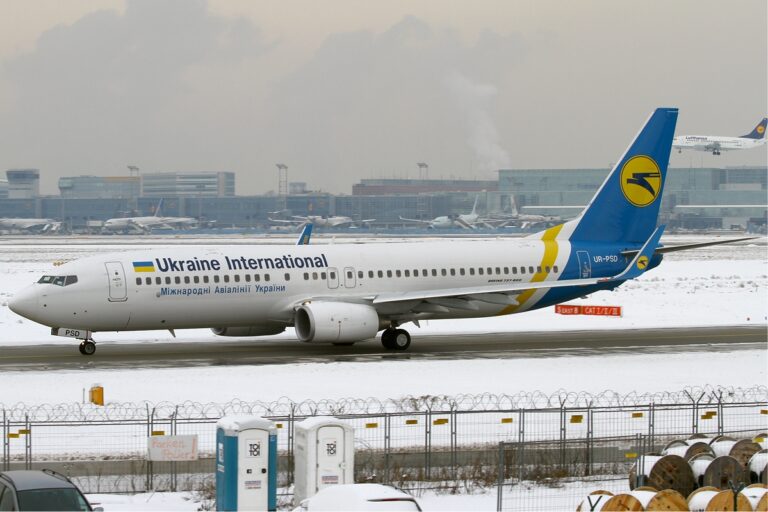 What caused the crash of  Ukraine International Boeing 737 near Tehran?
