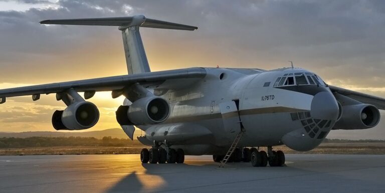 Old Russian cargo aircraft are hired by United Arab Emirates for arms transport to Libya