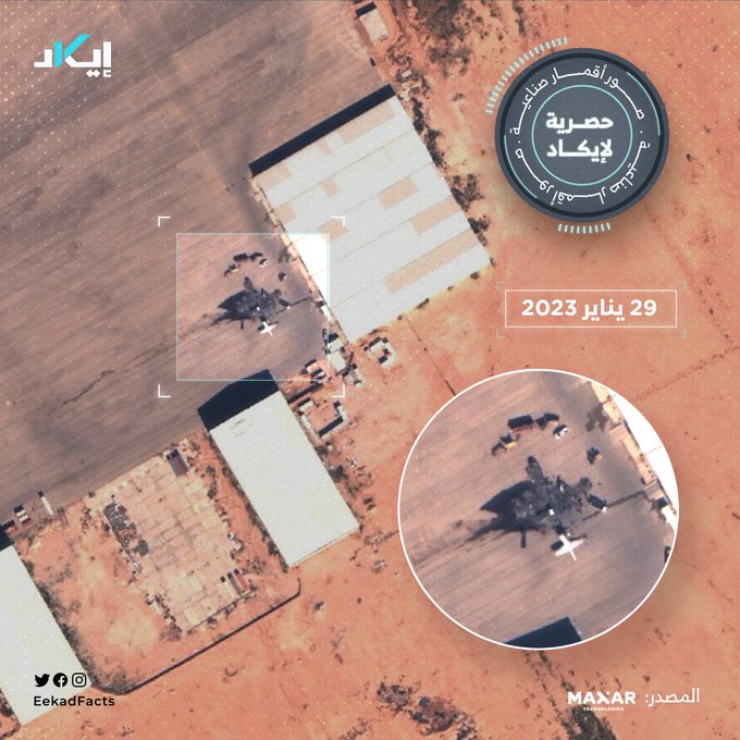 The US destroyed a Wagner used Il-18 aircraft in Libya
