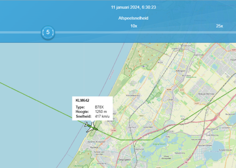 Dit is waarom flighttracking apps soms een onjuiste vlieghoogte laten zien