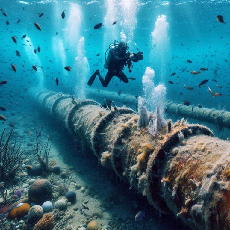 De ligging van de Nord Stream pijpleidingen is voor iedereen te vinden