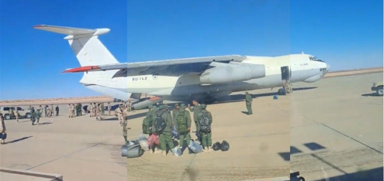 Three  IL76’s and an Antonov 26 operate for Haftar out of Benghazi