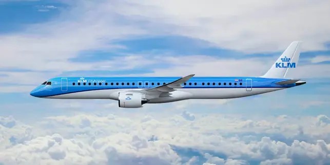 KLM onjuistheid: de Embraer 195-E2 is niet ” 60% stiller dan de Embraer 190″