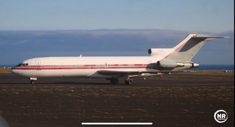 A second Boeing 727 was delivered to an unknown airline. Likely based in Chad