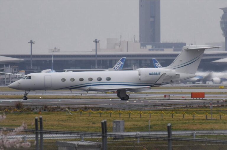 First U.S. Immigrants Flown to Rwanda on Deportation Jet N588AT