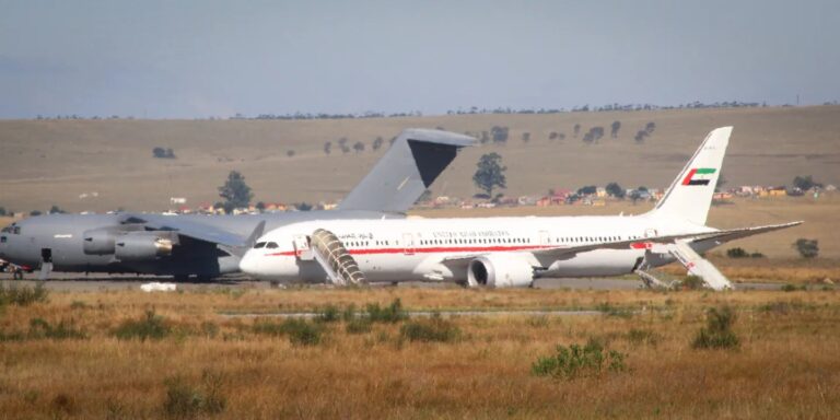 Massive air bridge for UAE ruler going hunting in his private game reserve in South Africa