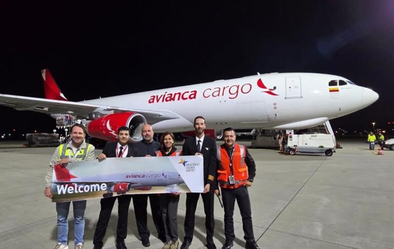Avianca Cargo vliegt tweemaal per week naar Maastricht Aachen Airport