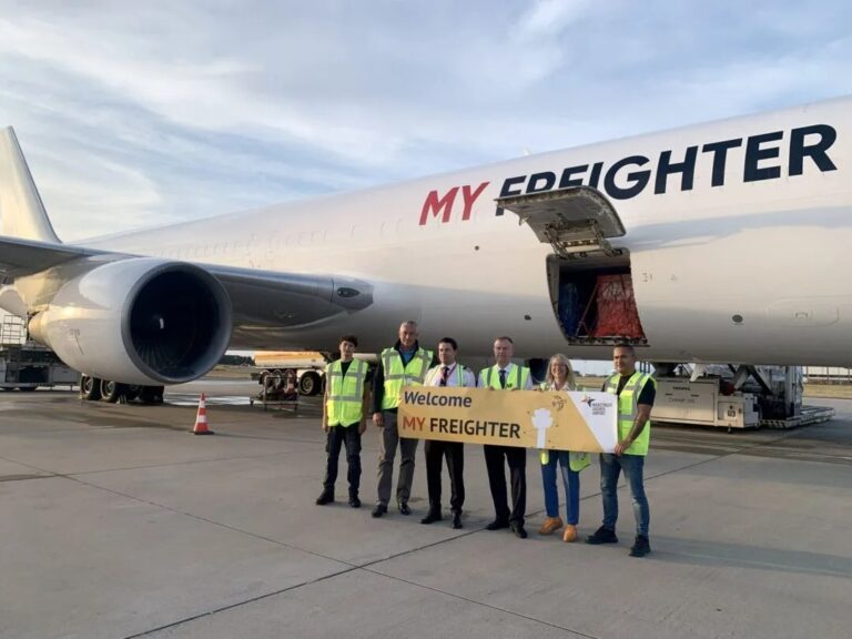 My Freighter heeft ook Maastricht-Aachen Airport verlaten