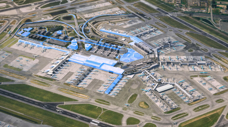 Van een tijdelijke capaciteitsbeperking Schiphol lijkt wat Schiphol betreft geen sprake. Verlaagd plafond blijft.