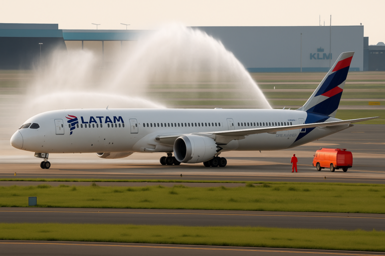Zo komt LATAM aan slots voor Schiphol ondanks krimp