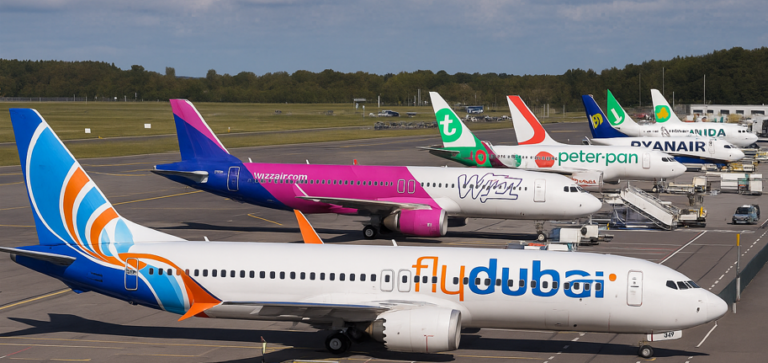 FlyDubai vraagt slots aan voor Eindhoven Airport