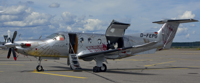 German-Registered Pilatus PC-12 Raises Questions With Repeated Low-Altitude Circling Flights