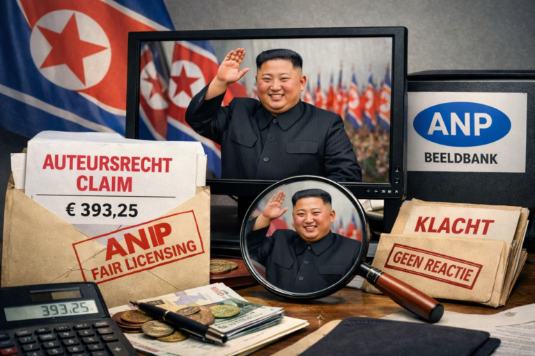 Bizar. ANP eist betaling voor Noord-Koreaanse propagandafoto en trekt claim stilletjes in