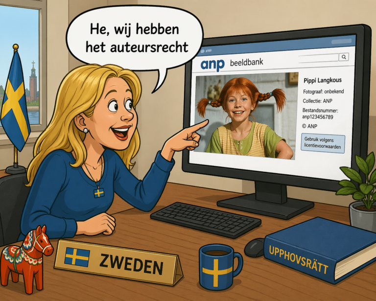 Schikkingsvoorstel van ANP Fair Licensing van honderden euro’s voor Pippi Langkous beeld blijkt ongegrond: ondernemer zet ANP op zijn plaats