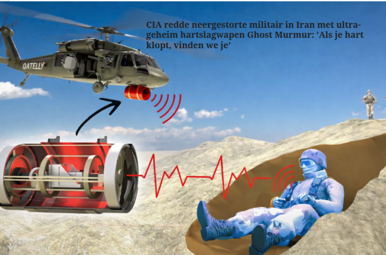 Telegraaf publiceerde als enige in Nederland over ultra-geheim hartslagwapen Ghost Murmur