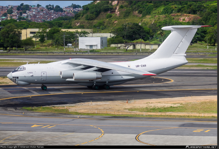 Former ZetAvia Il-76 UR-ZAR Returns to the Air After Three Years