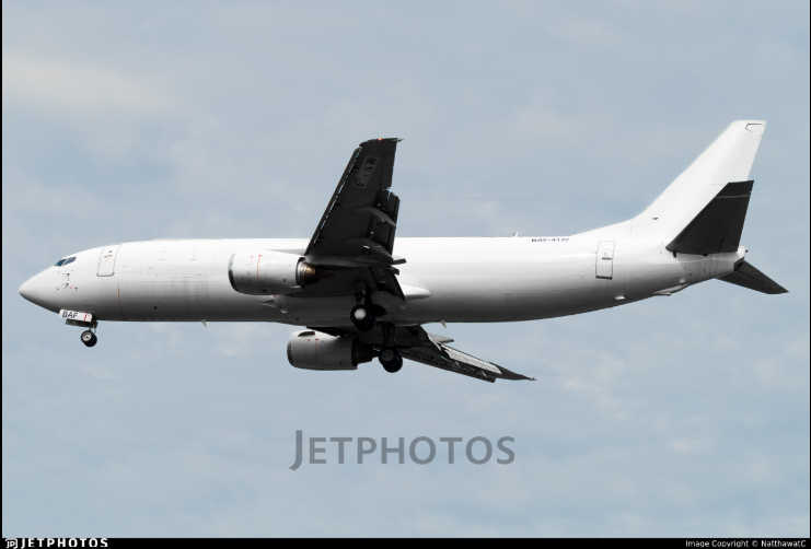 Burundi Air Force ferried  a Boeing 737 freighter to a Zambian airline. The airforce itself operates a Boeing 727