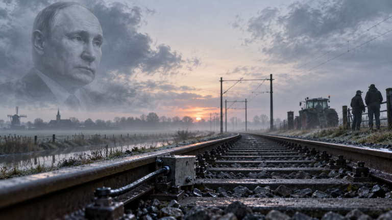 Joop suggereert Russische betrokkenheid bij spoorsabotage, maar aanwijzingen wijzen richting boerenactivisten