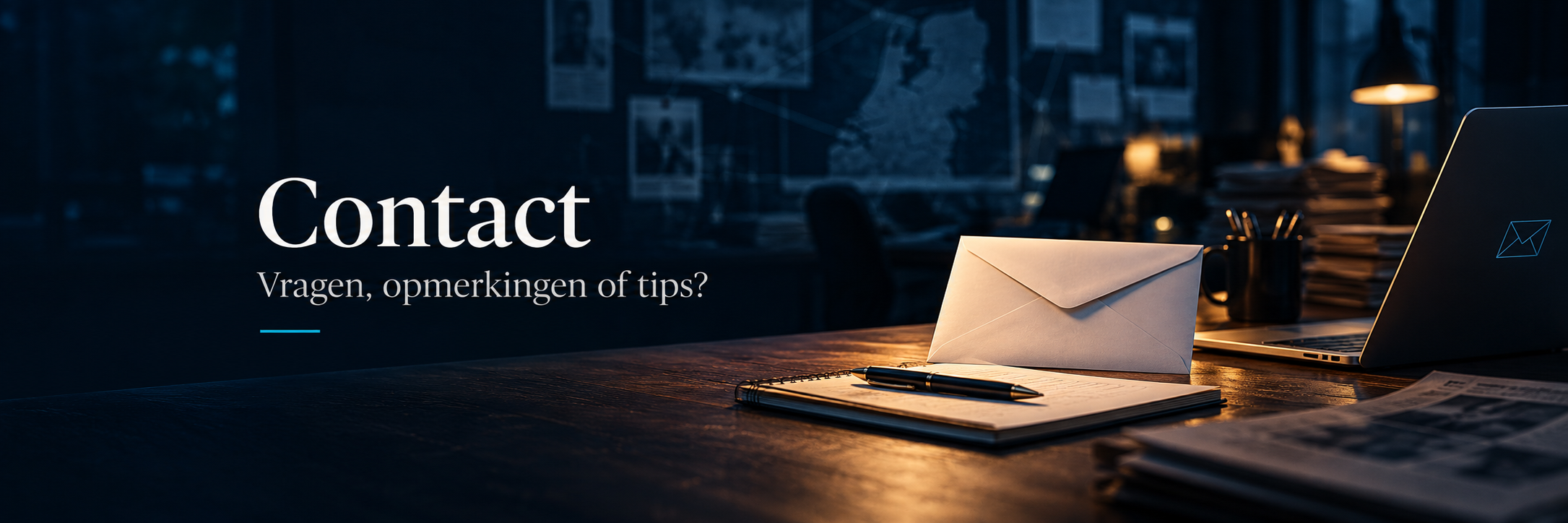 Contact — Vragen, opmerkingen of tips?